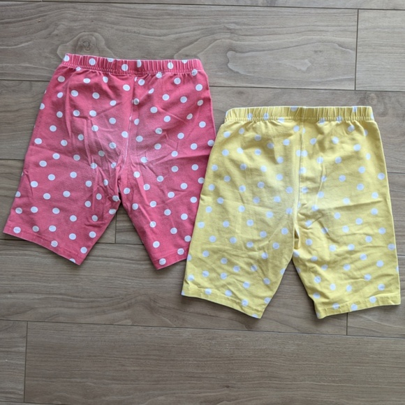 Hanna Andersson Girls Polka Dot Biker Shorts Size 10 - Picture 5 of 5